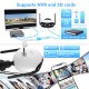 180 degrees WiFi camera dual lens