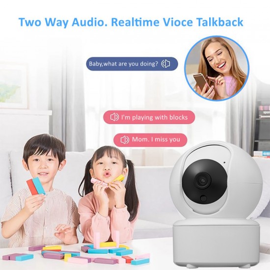 3MP Indoor WiFi CCTV Camera with Smart Features 3MP Indoor WiFi CCTV Camera with Smart Features