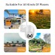 Outdoor 8MP Waterproof WiFi Surveillance Camera with 360° Rotation and AI Features Outdoor 8MP Waterproof WiFi Surveillance Camera with 360° Rotation and AI Features