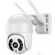 Outdoor 4MP Waterproof WiFi Camera with 360° Rotation, Color Night Vision, and Human Detection Outdoor 4MP Waterproof WiFi Camera with 360° Rotation, Color Night Vision, and Human Detection