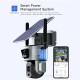 Autonomous Solar 4G WiFi Camera with Dual Lens and 10x Optical Zoom